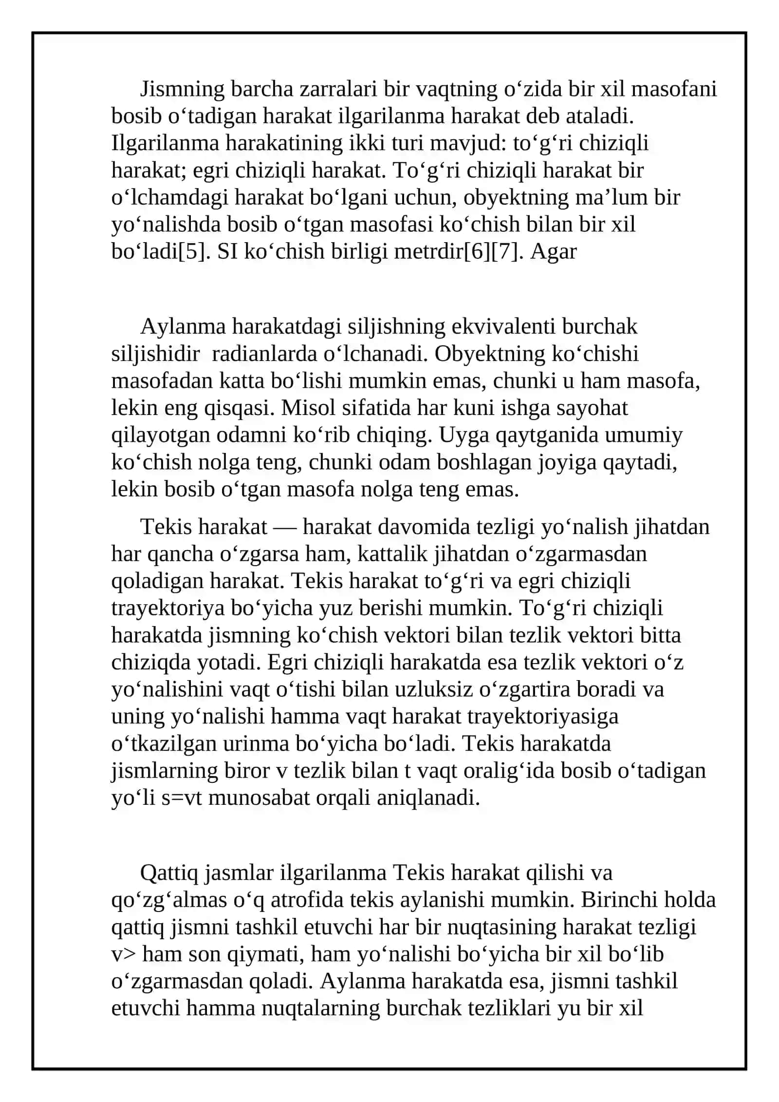Fizika fanidan REFERAT 4