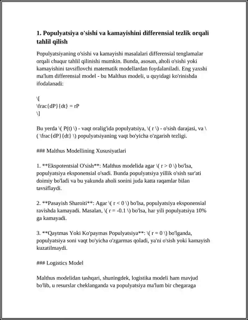 BIOLOGIYA VA MEDITSINADA DIFERENSIAL XISOB TATBIQLARI 4