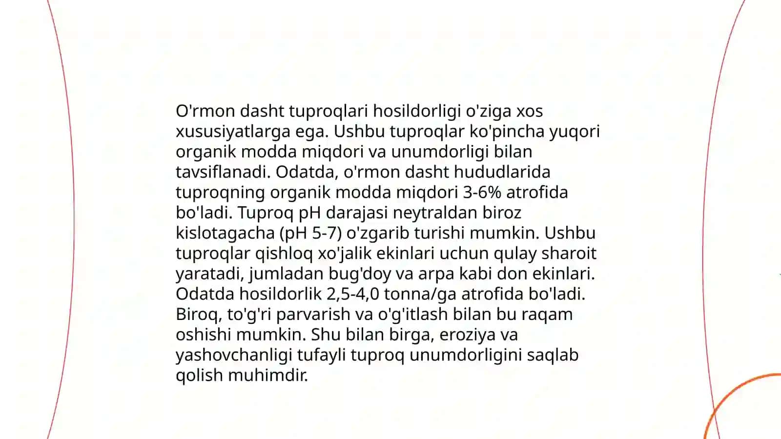 O'rmon va o'rmon dasht tuproqlari 4