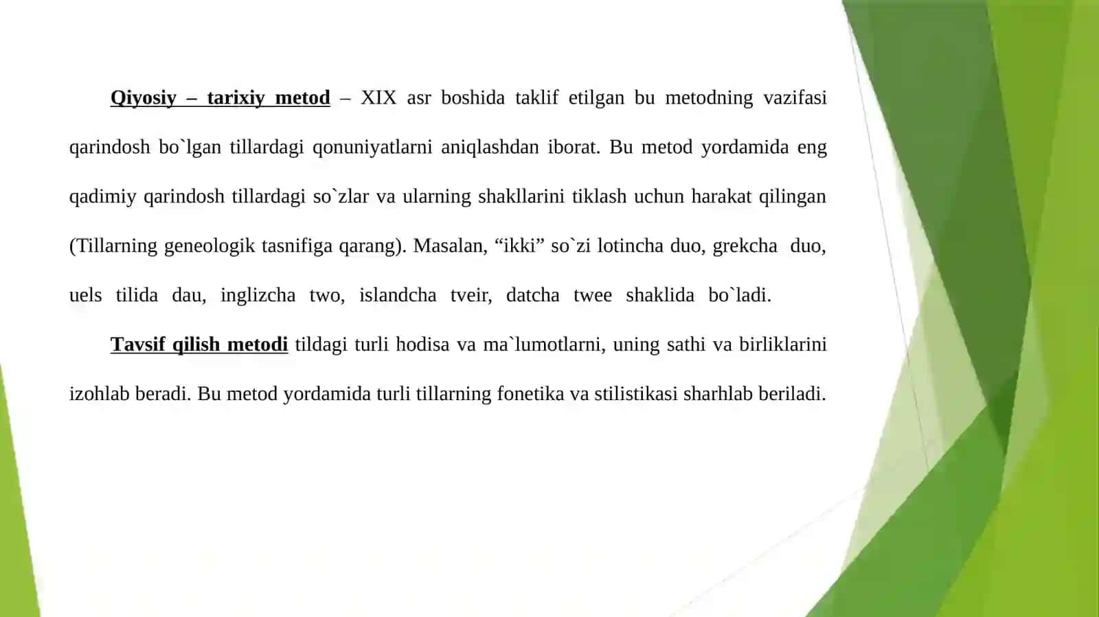Tilshunoslik tadqiqot metodlari 4