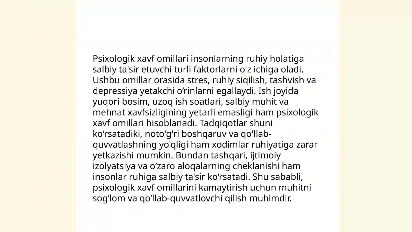 Suicidal xulq-atvorning sabablari 4