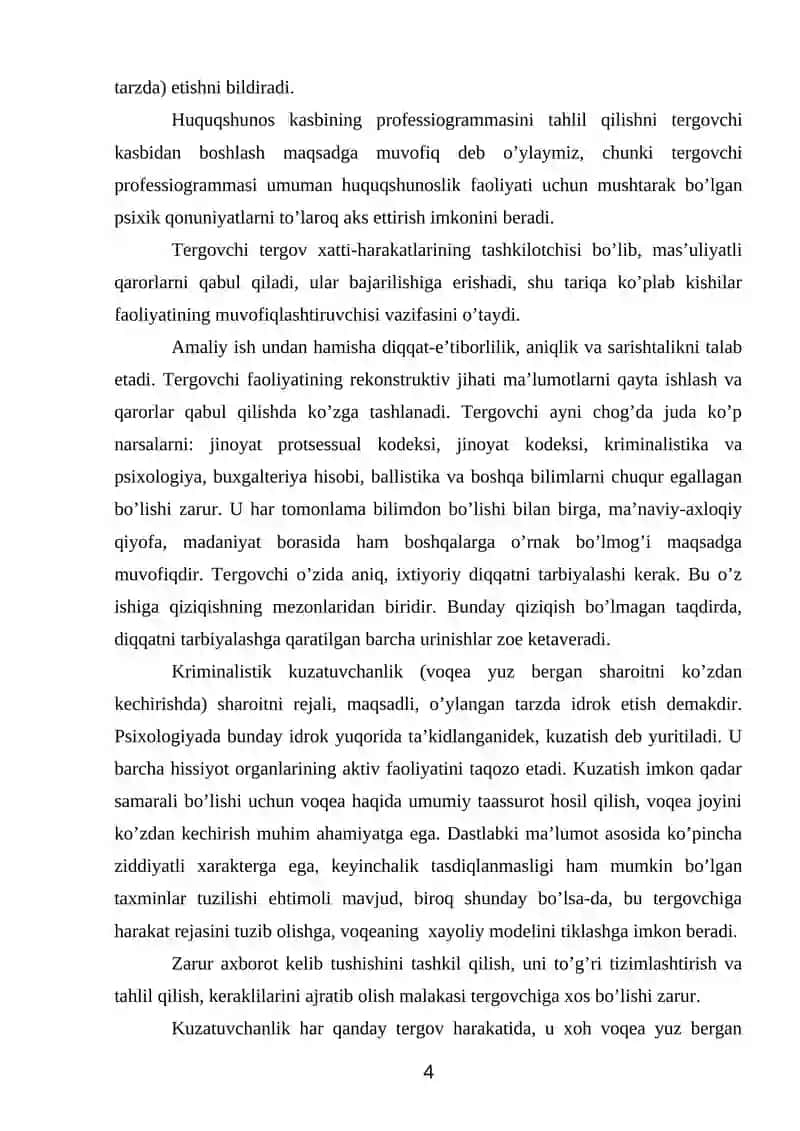 Sudya, davlat prokuror (ayblovchisi) va advokatning kasbiy-psixologik xususiyatlari 4