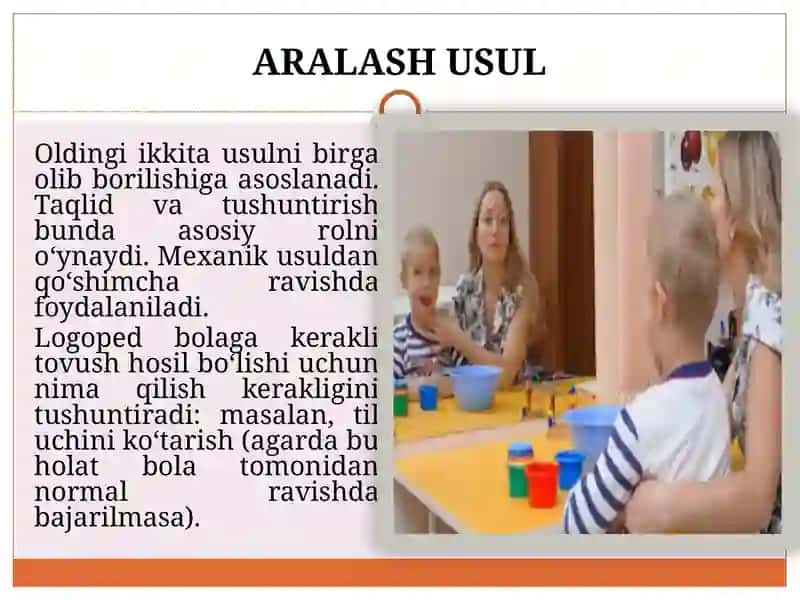 Talaffuz qilish malaklari va ko’nikmalarini shakllantirish bosqichi 4