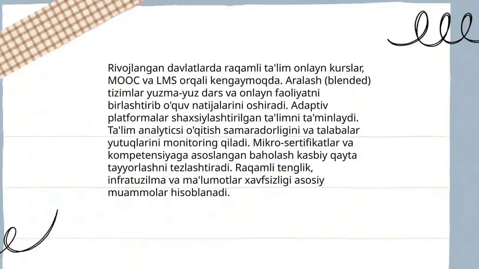 Rivojlangan chet davlatlarda ta'limning asosiy yo'nalishlari va ilg'or tajribalar 4