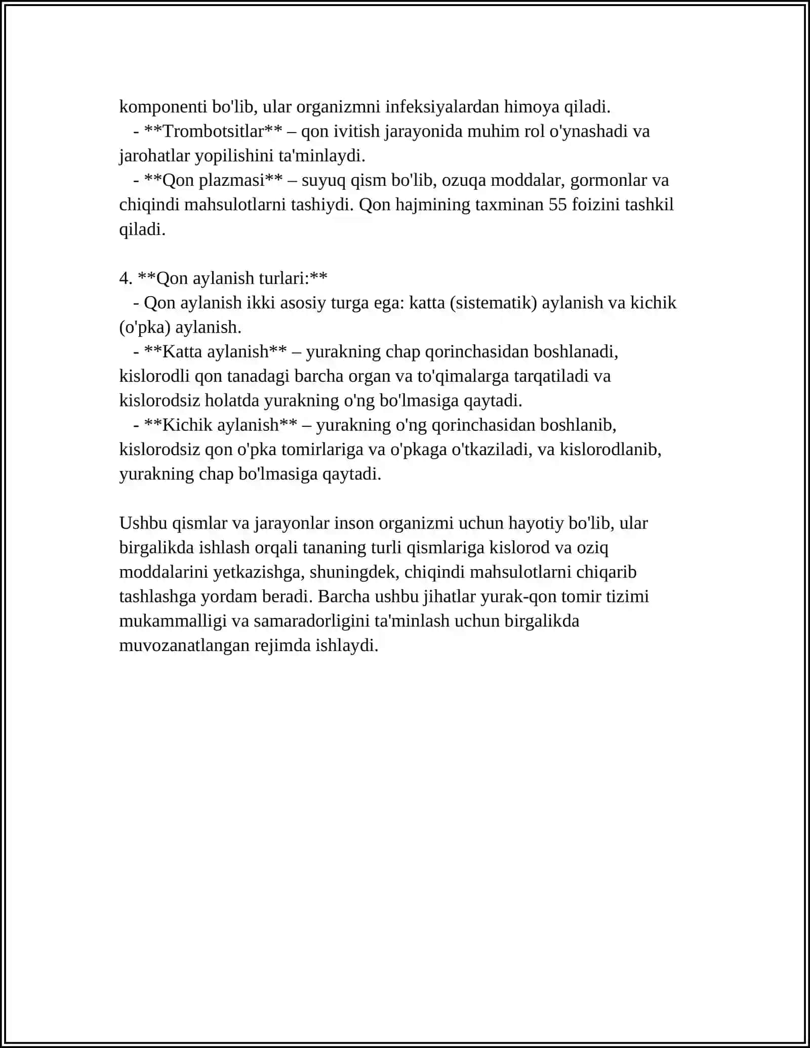 QON AYLANISH SISTEMASINING FIZIK ASOSLARI 4