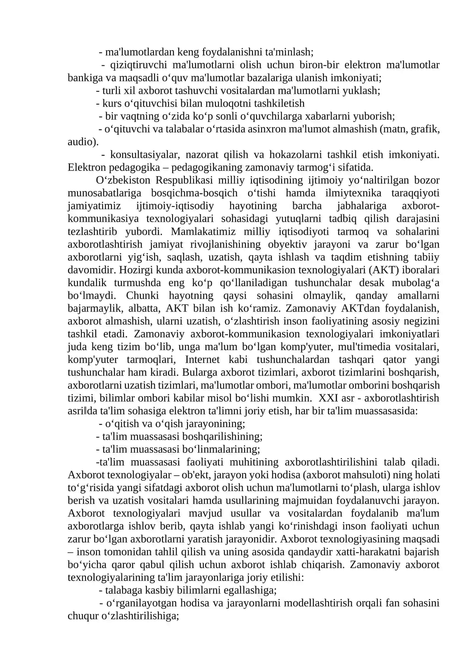 Elektron pedagogika asoslari 4