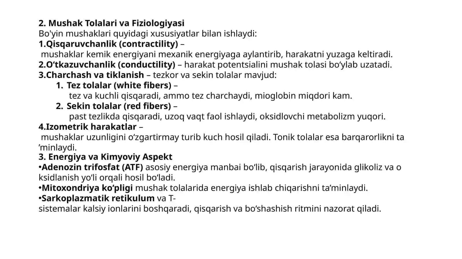 Bo’yin mushaklari fiziologiyasi 4