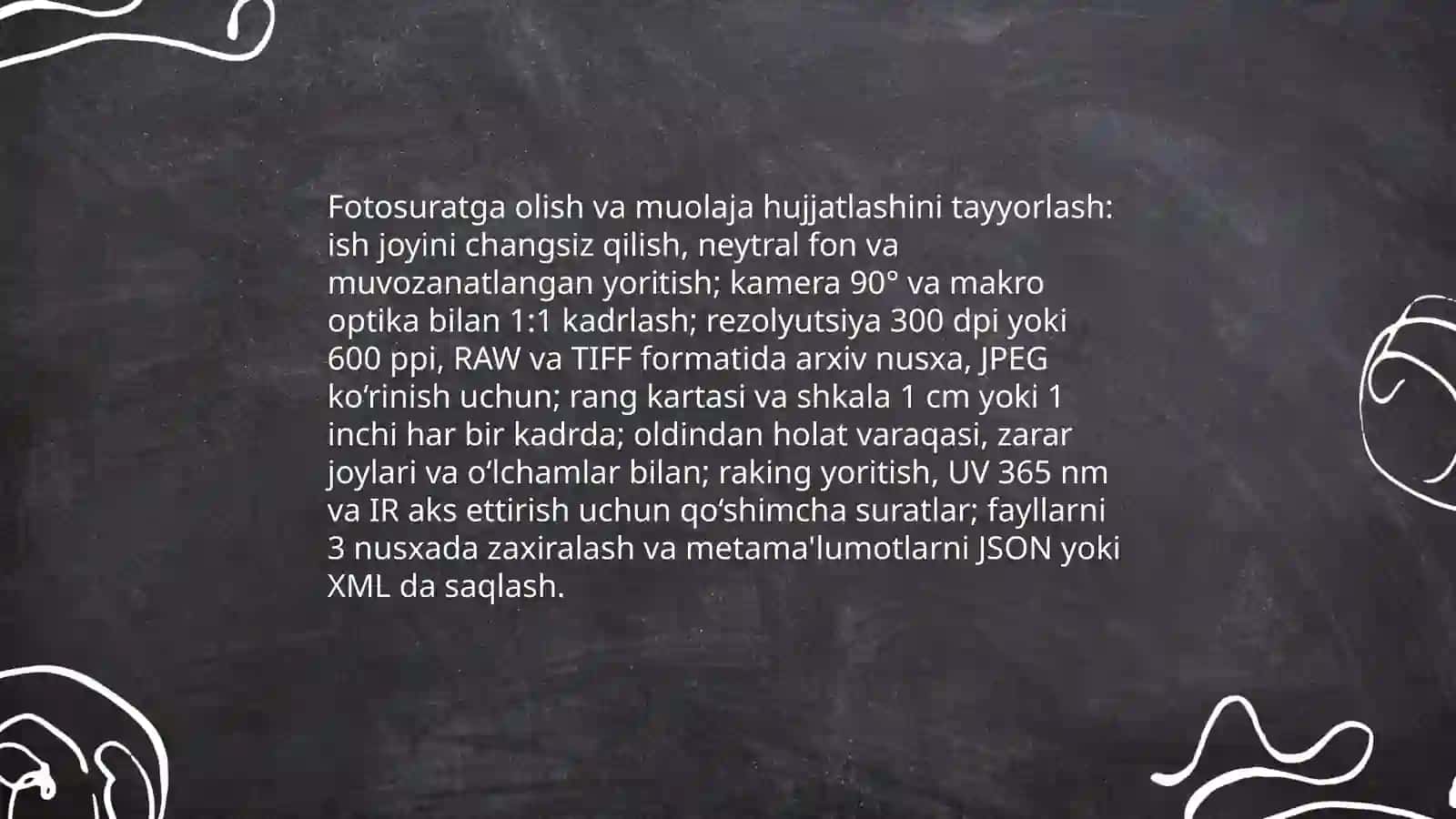 Nodir kitoblarni restavratsiya qilish bosqichlari 4