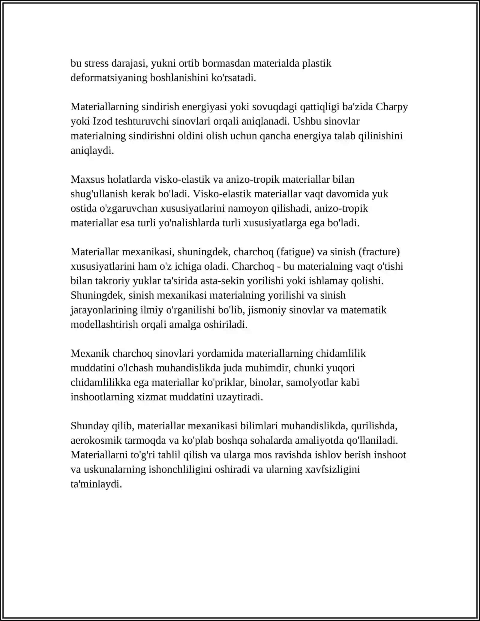 Materiallar mexanikasi asoslari 4