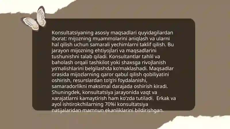 Psixologik konsultatsiyaning umumiy xarakteristikasi 4