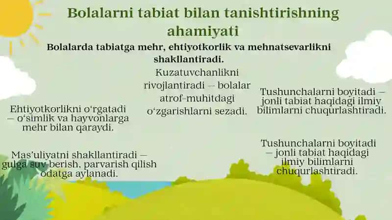 Yer maydonchalarini tashkil etish texnologiyasi 4