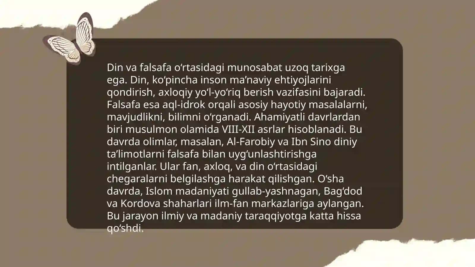 Din va hurfikrlilik 4