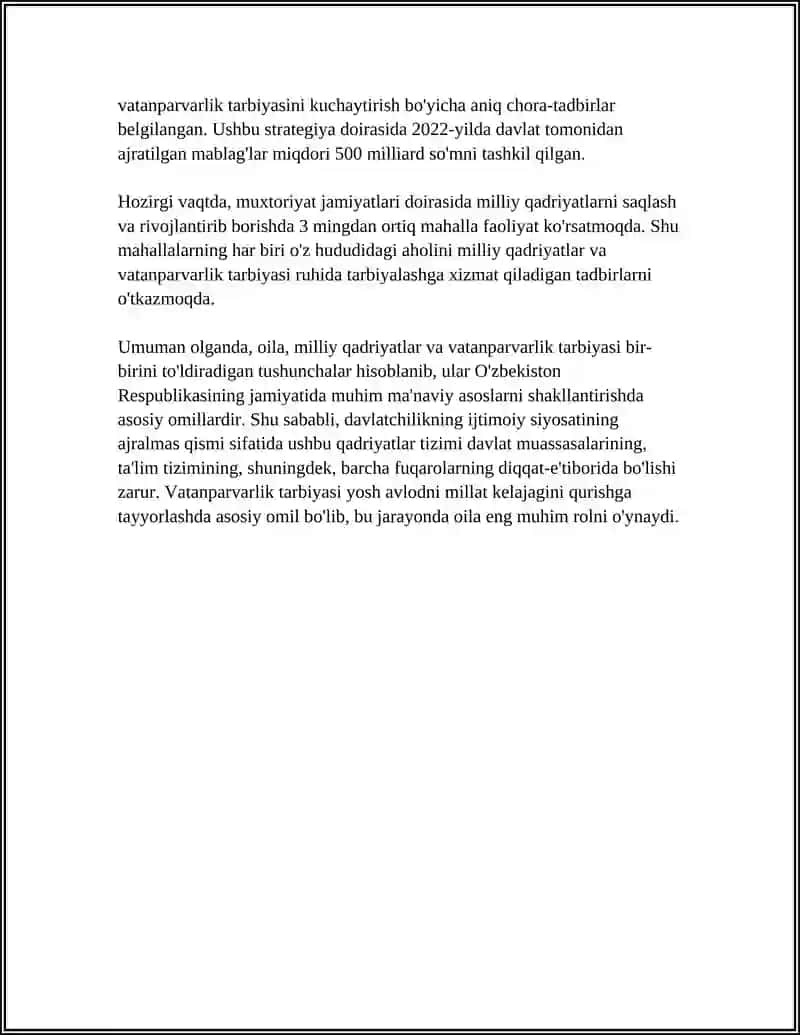OILA - VATAN ICHRA VATAN, INSON HUQUQLARI - JAMIYAT POYDEVORI 4