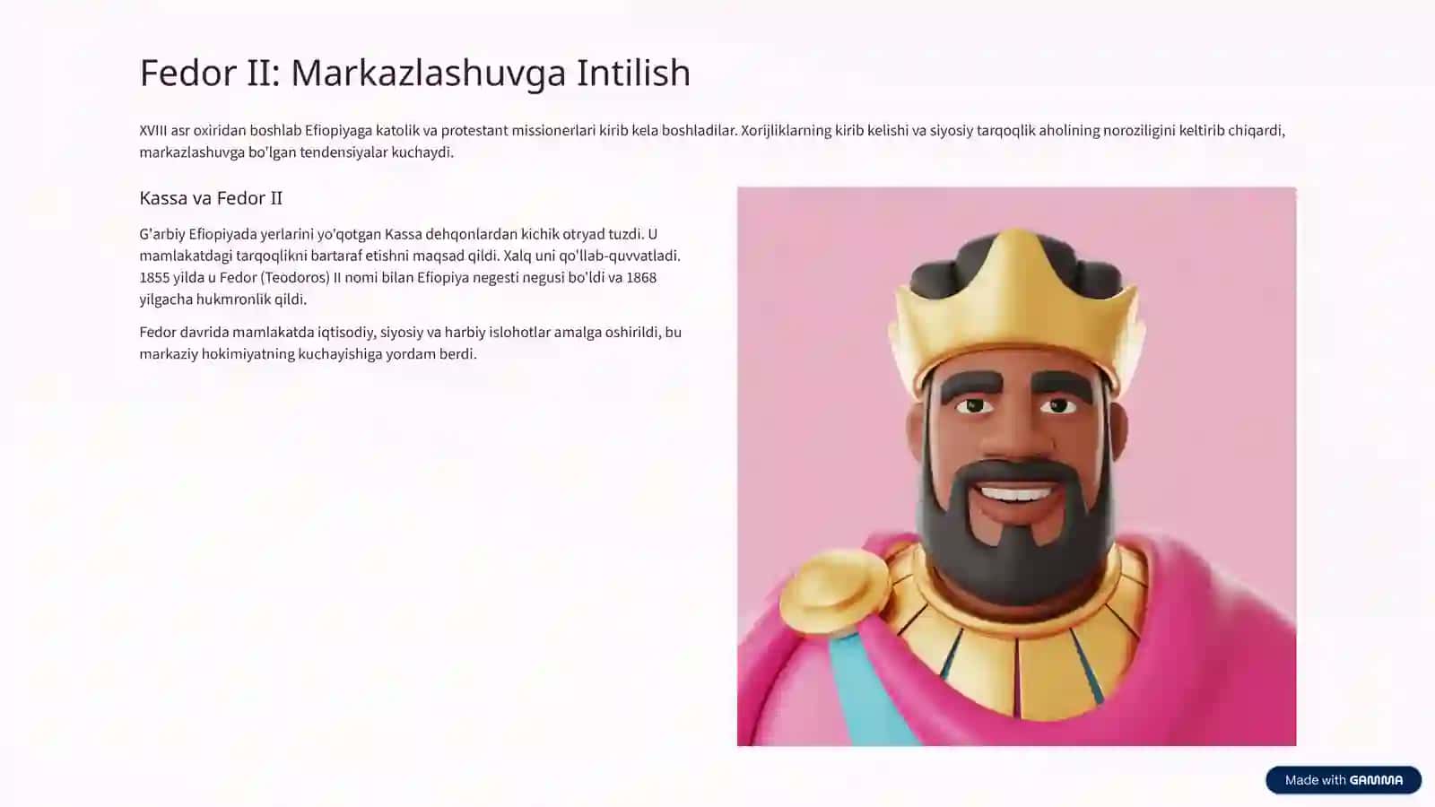 XVI-XVIII asrlarda Afrika xalqlari 4