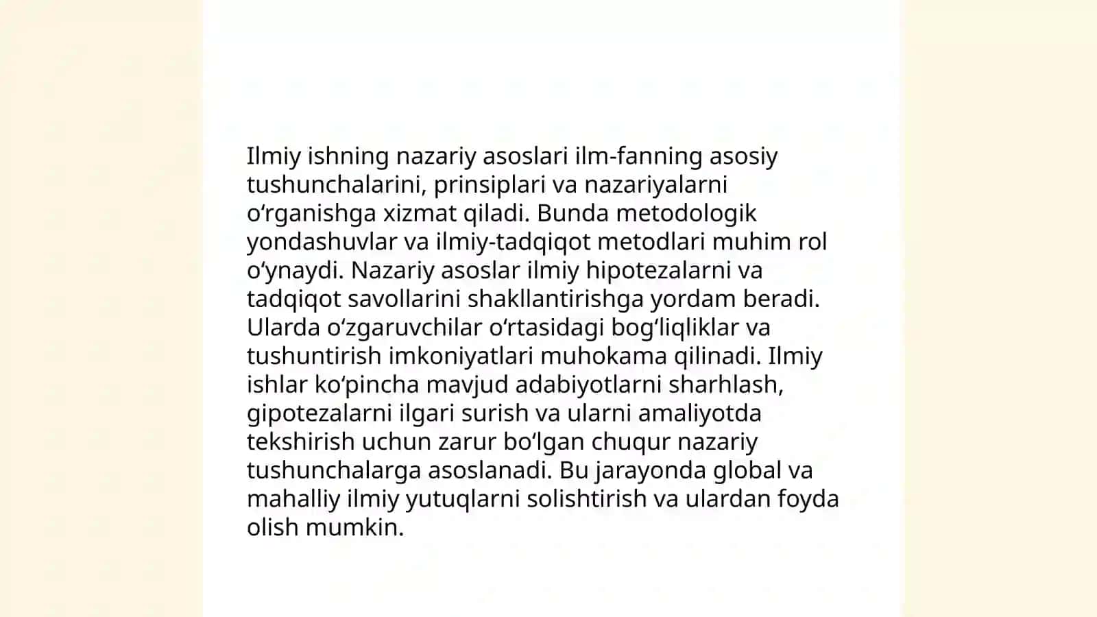 Ilmiy tekshirish ishlarining asosiy turlari 4