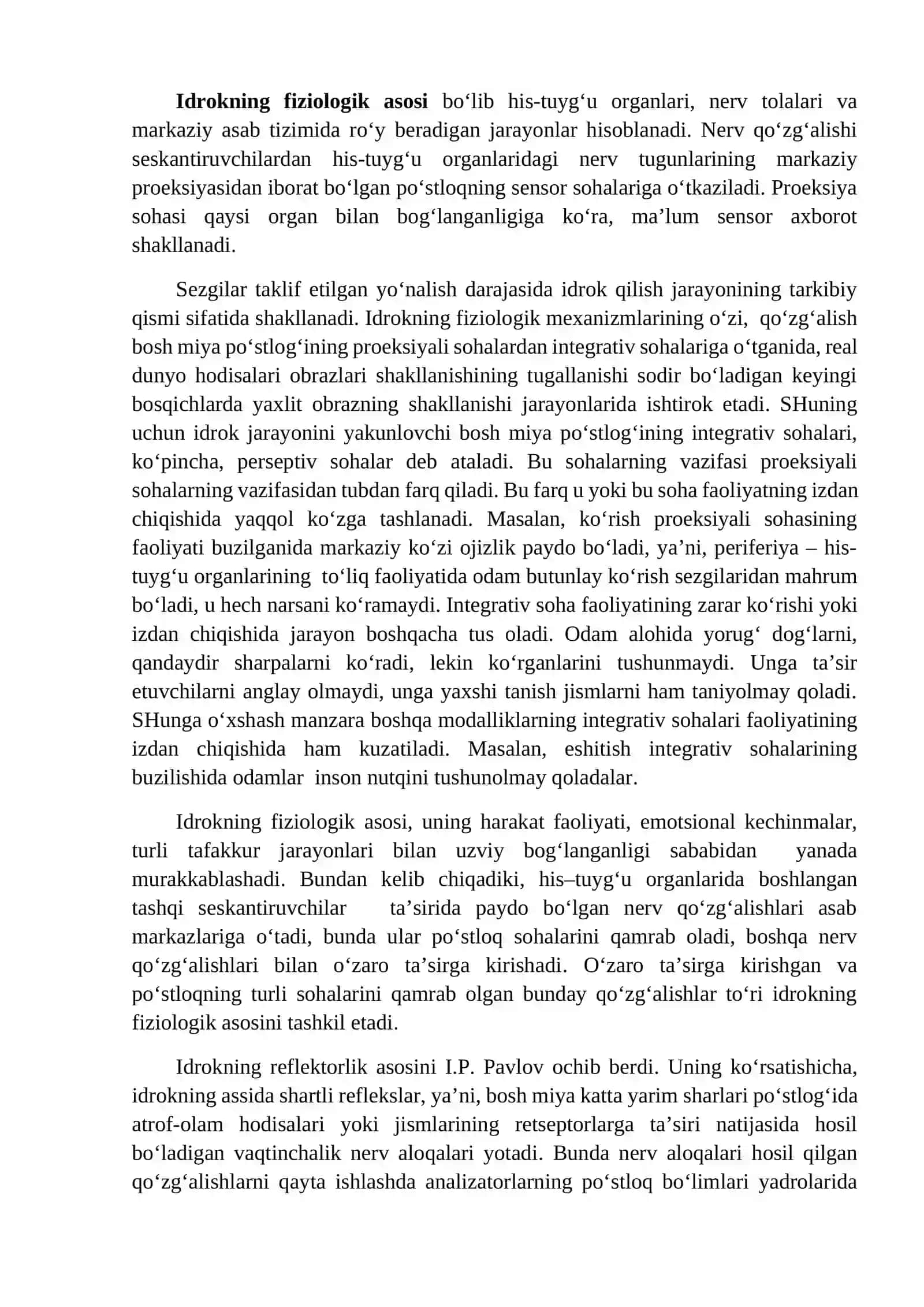 IDROK. XOTIRA 4