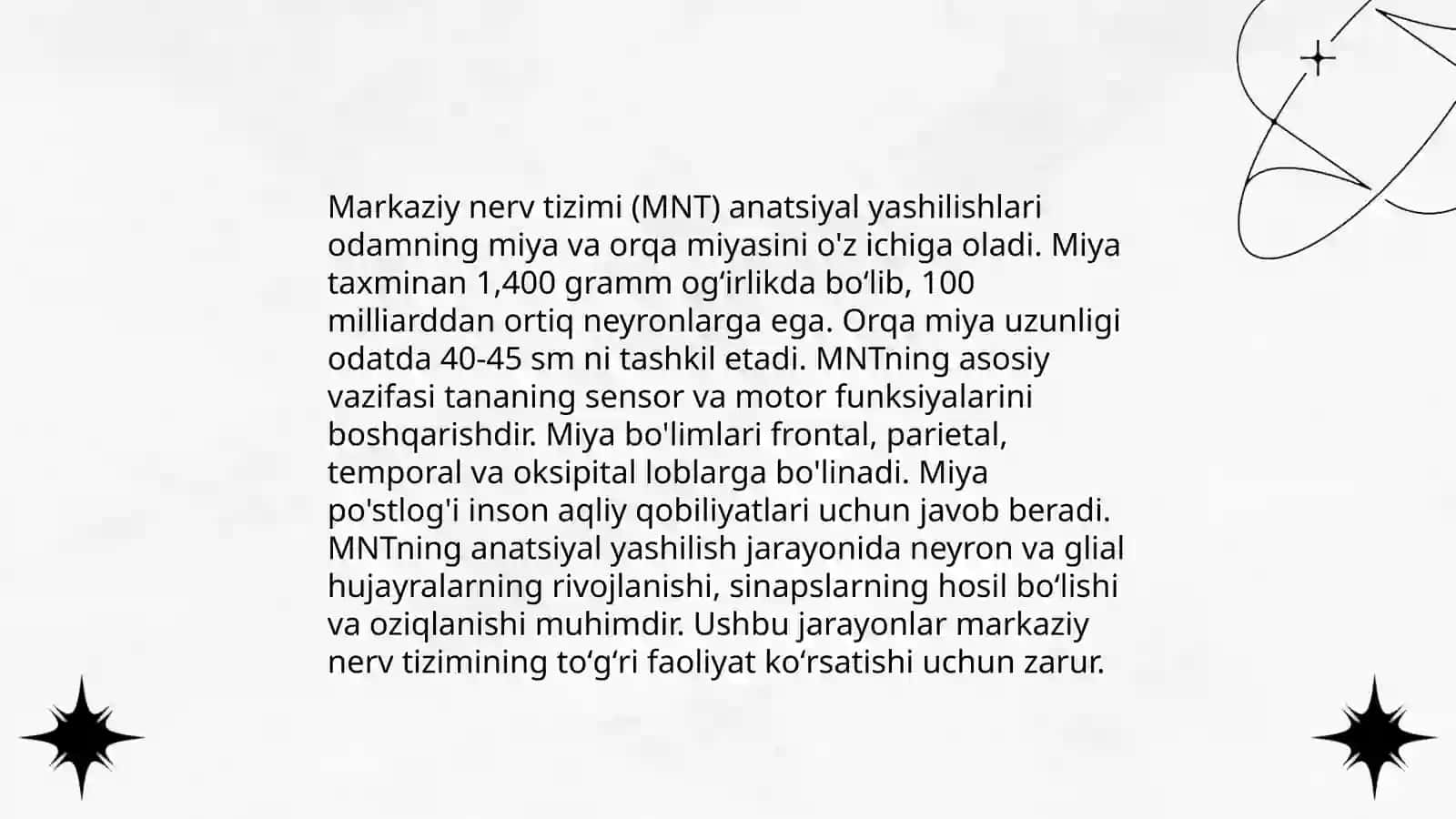 Markaziy nerv tizm fiziologiyasi 4