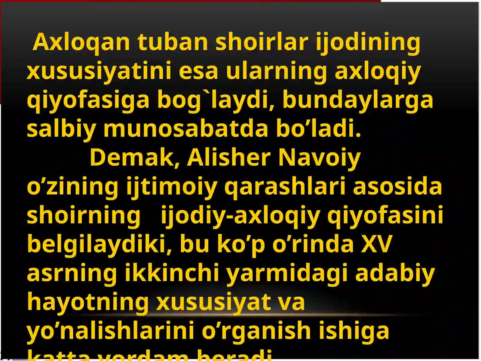 "Majolis un-nafois" Asari 4
