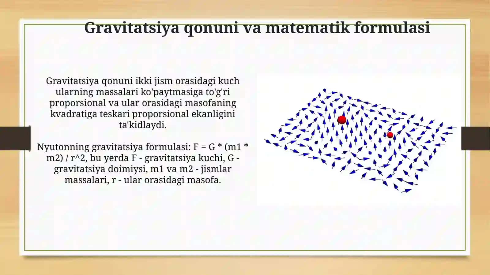 Gravitatsion kuchlarning tabiati 4