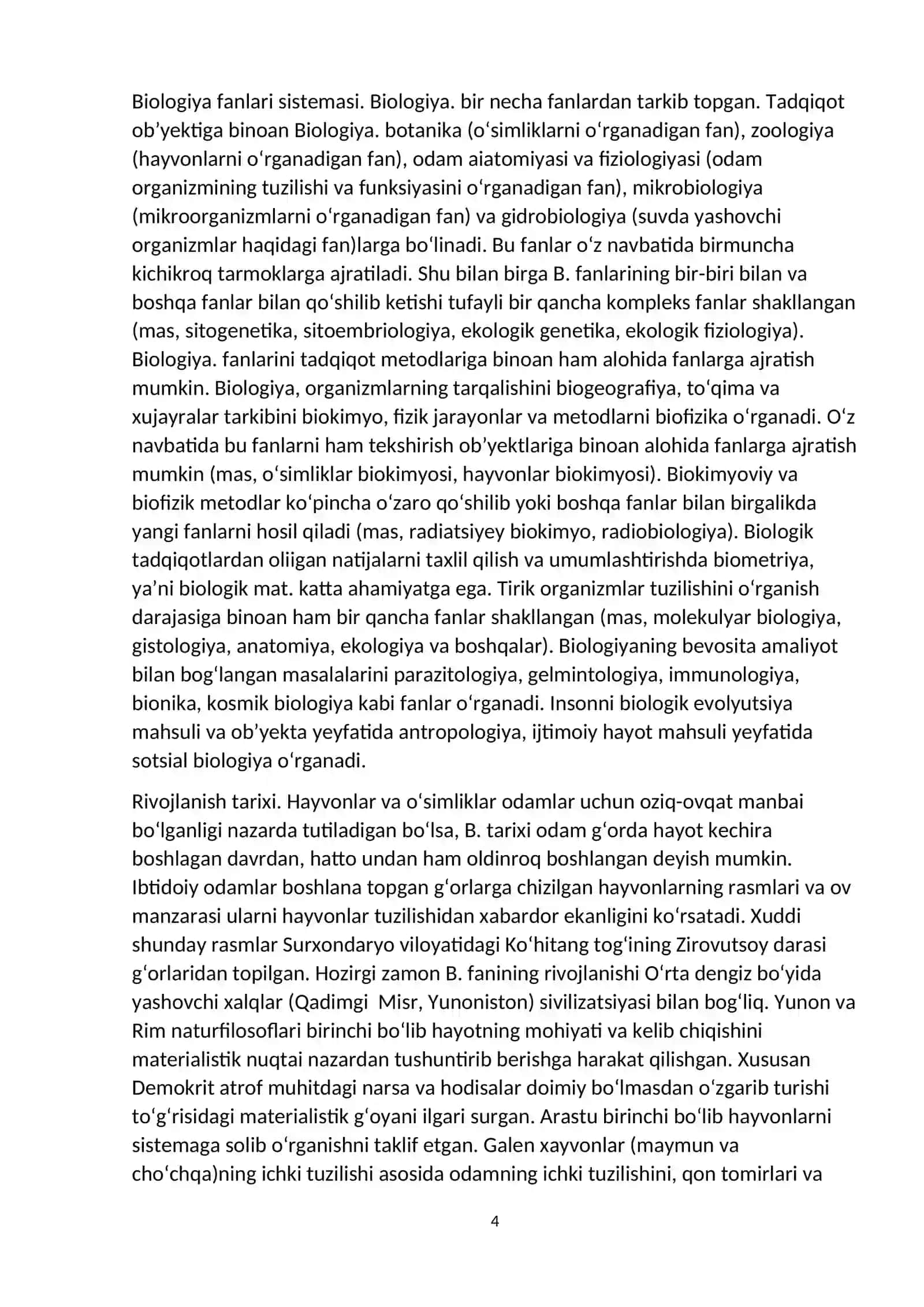 O'simliklarda suvning ahamiyati 4