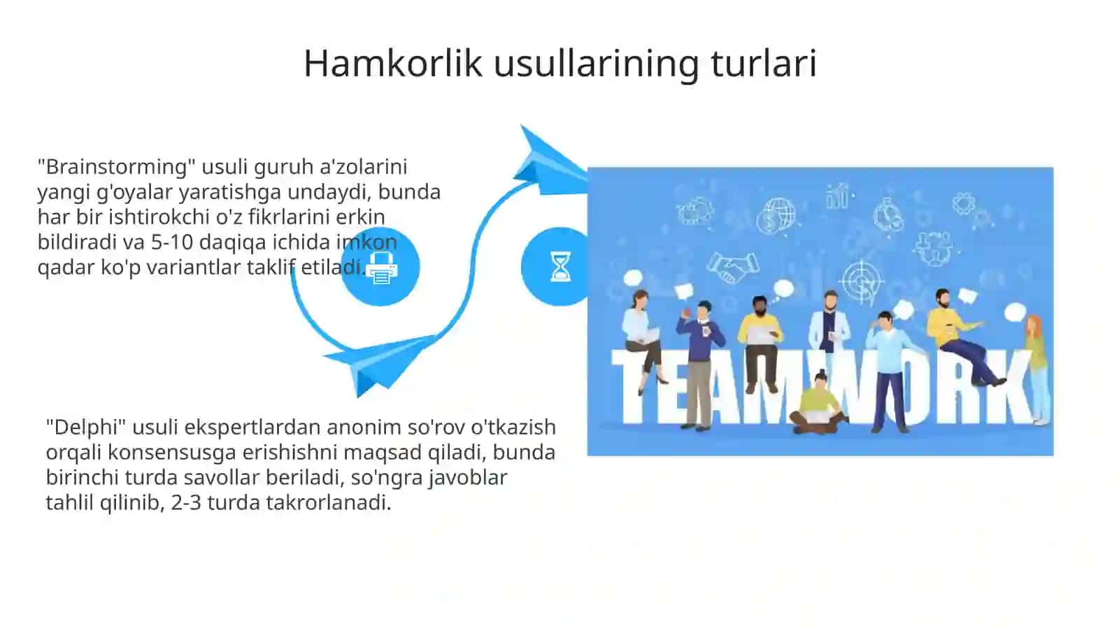 Guruhlarda jamoaviy ishlar tashkili texnikalari 4