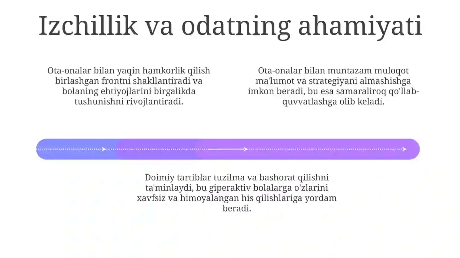 Maktabgacha yoshdagi bolalar geperfaolligida ota-onalar bilan ishlash 4