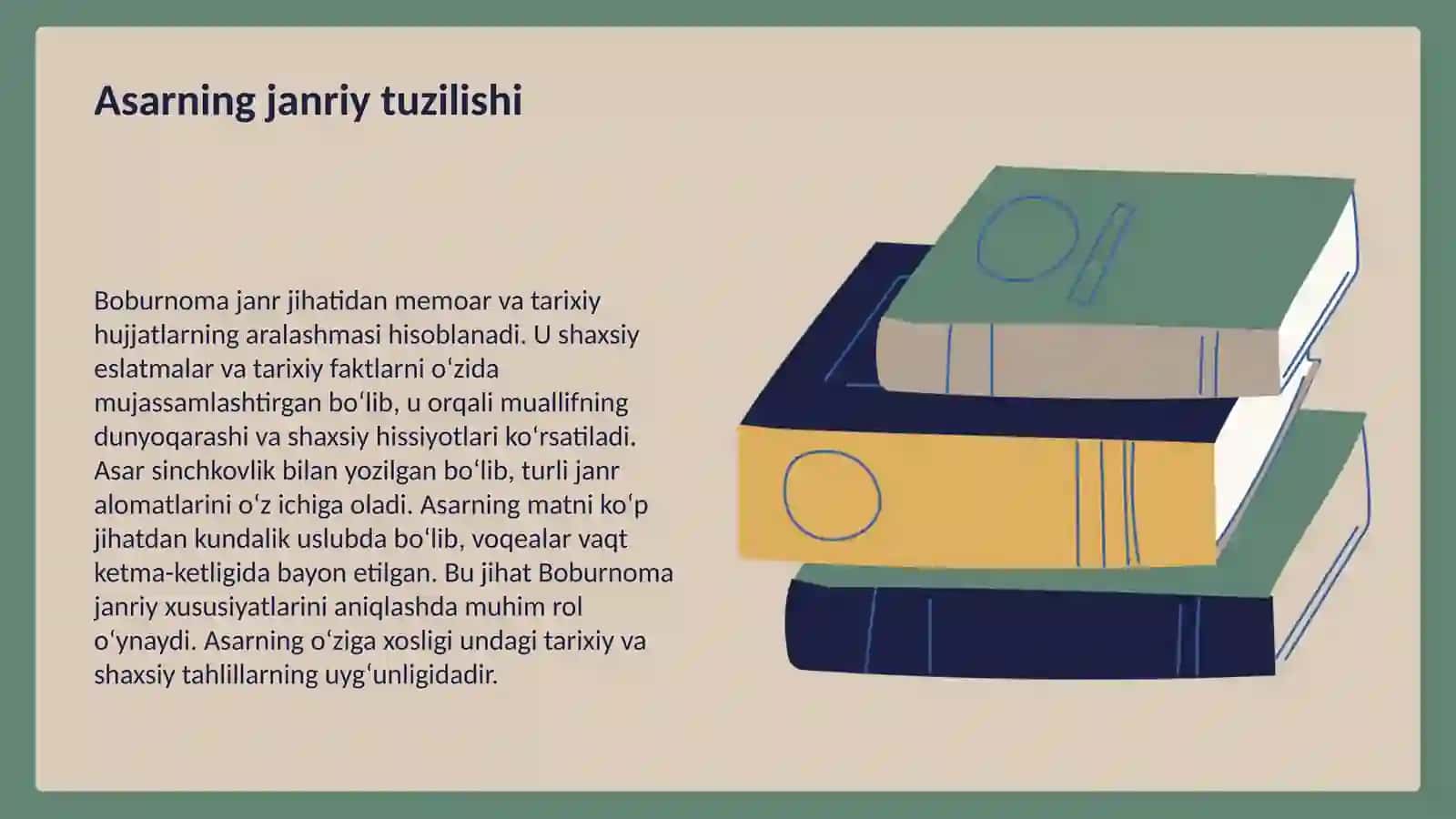 Boburnoma asari tõliq tasnifi va tahlili 4