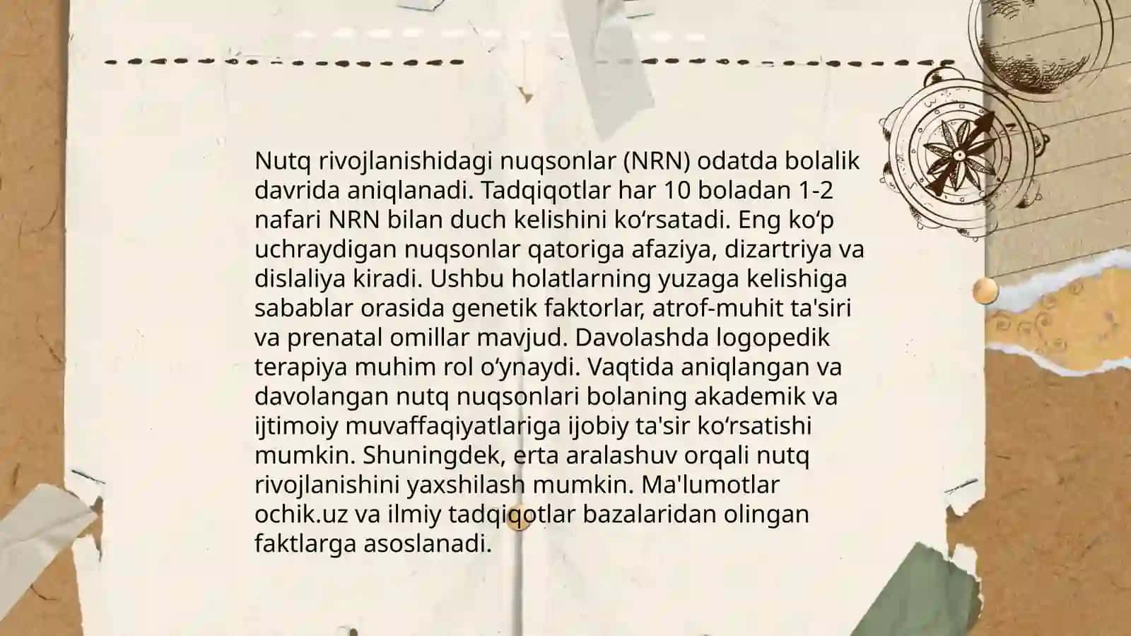 Ilk yoshdagi bolalarning psixomator rivojlanishidagi nuqsonlar ilk yoshdagi bolalarning ablitatsiyasi 4