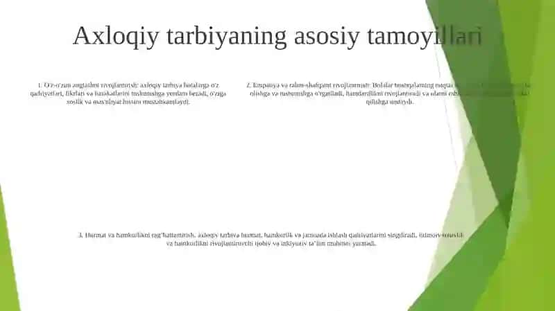 Bolalar Jamoasini Tarbiyalashda Axloqiy Fazilatlarni Tarbiyalash 4