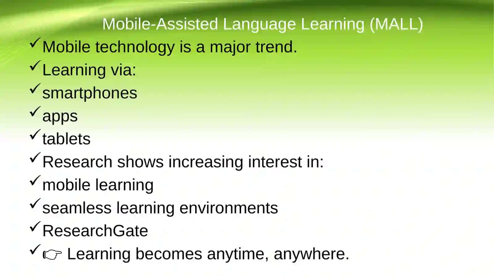 CALL Research Trends 4