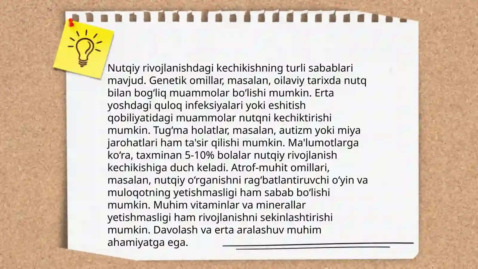 Nutqi tòliq rivojlanmagan bolalar nutqni tekshirish 4