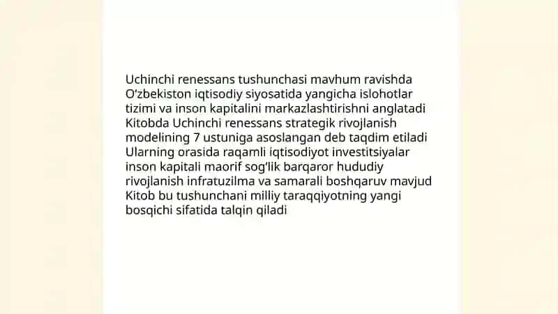 Yangi O’zbekistonning taraqqiyot strategiyasi 4