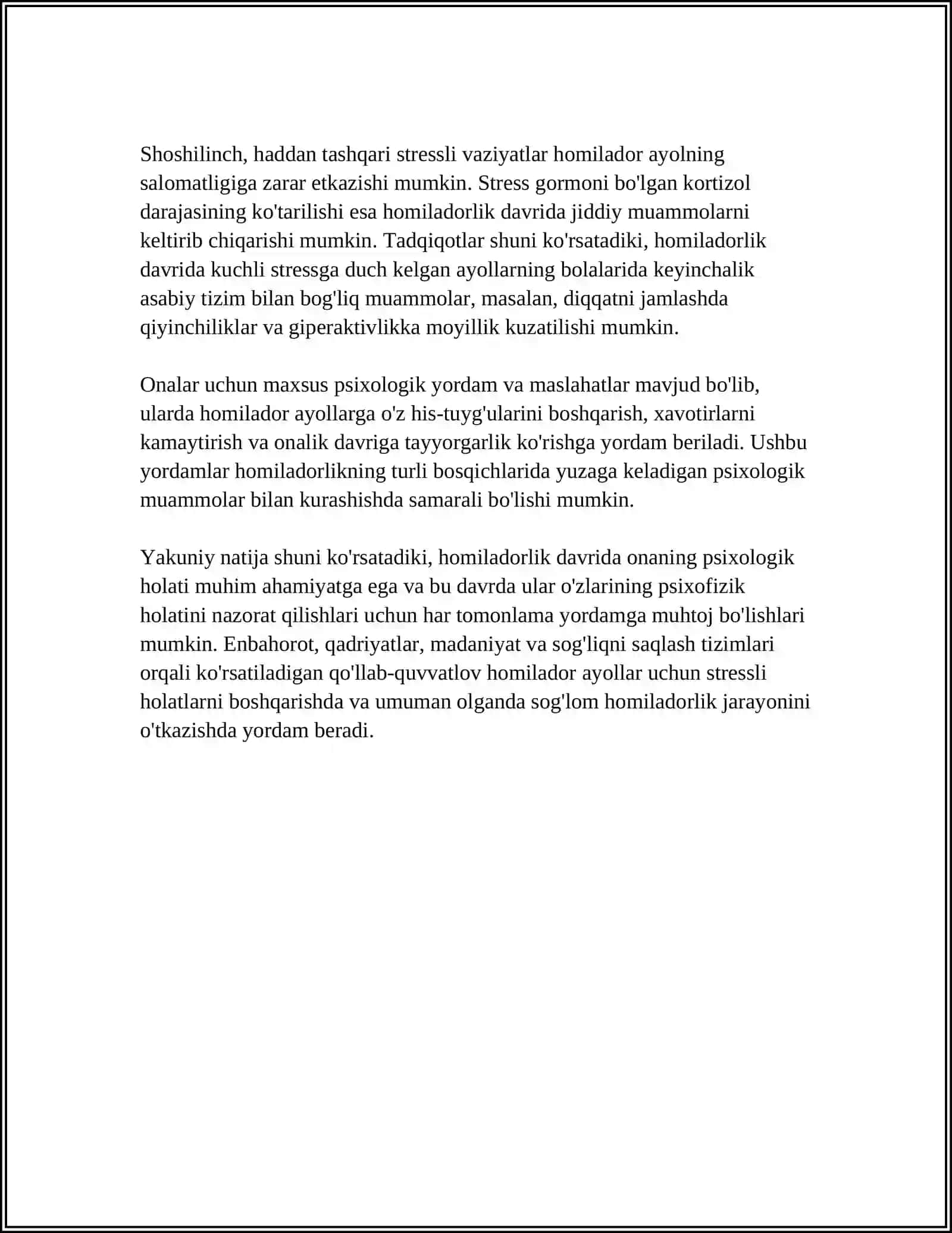 PERINATAL VA CHAQALOQNING DAVRIDA PSIXOFIZIOLOGIK RIVOJLANISHGA XOS XUSUSIYATLARI 4