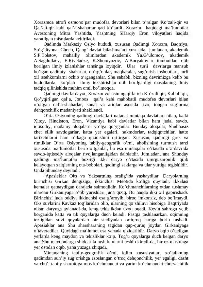O'zbek xalqi davlatchiligining shakllanishi va dastlabki taraqqiyot bosqichlari 4