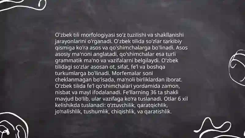 Morgologiya va Sintaksis 4