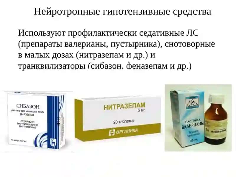 Лекарства применяемые при гипертоническом кризе 4
