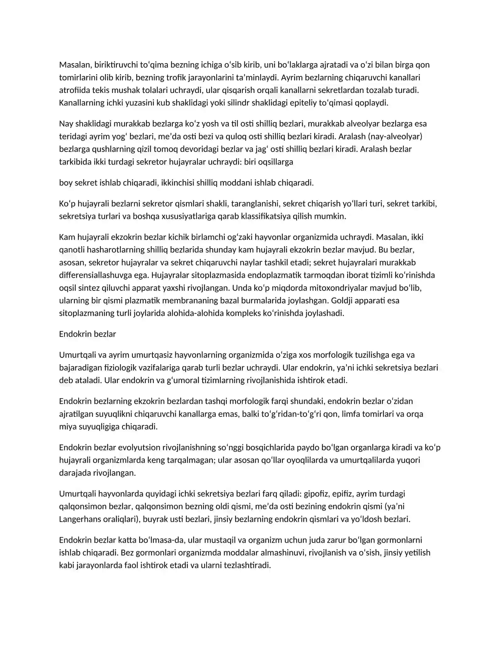 Bezlarning klassifikatsiyasi 4