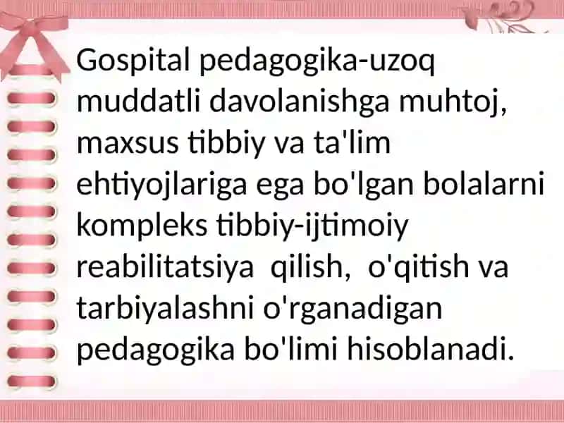Gospital pedagogika – inklyuziyani ajralmas qismi sifatida 4