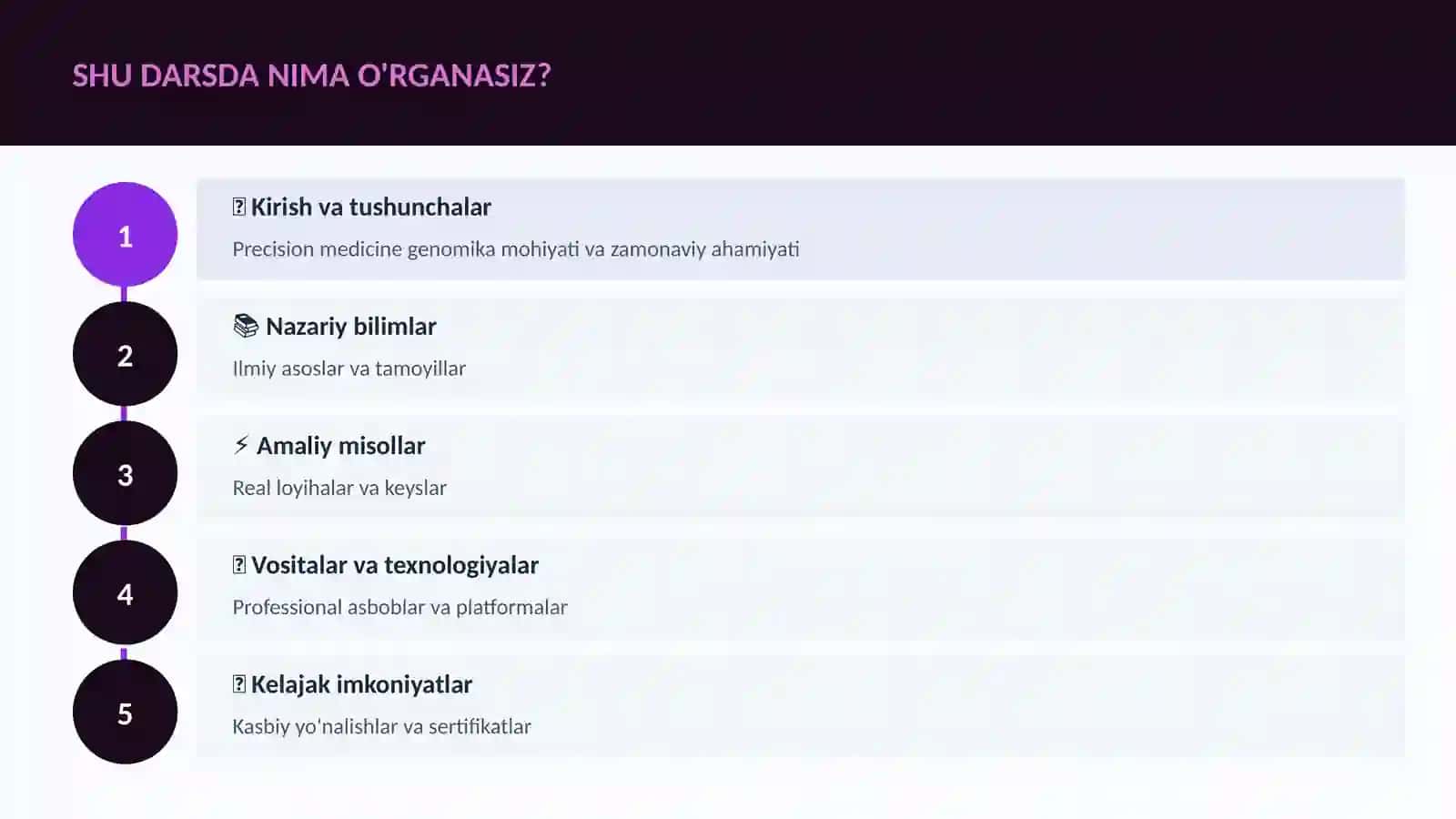 Precision medicine genomika 4