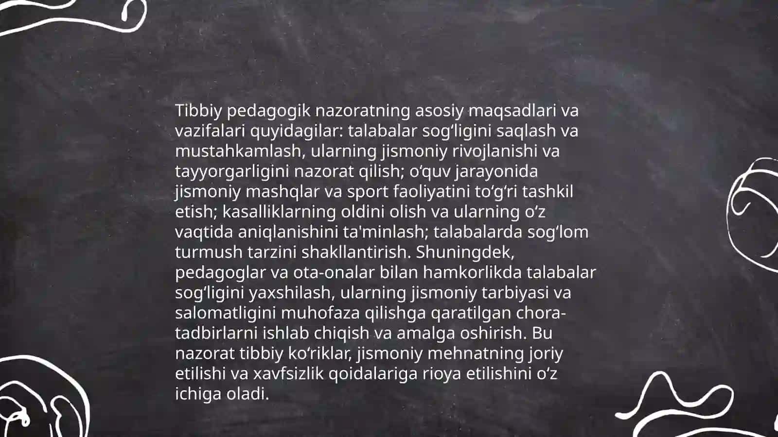 Jismoniy tarbiya va sport bilan shuğulanuvchi bolalarda tibbiy pedagogik nazorat ŏtkazish xususiyatlar 4