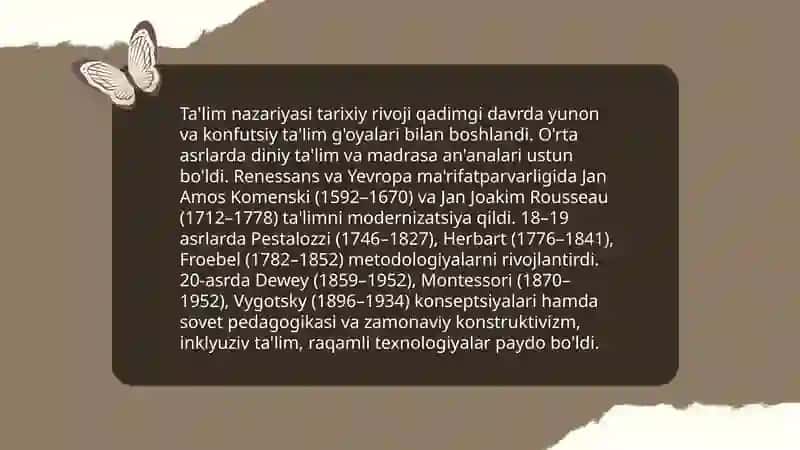 Ta'lim nazariyasi 4