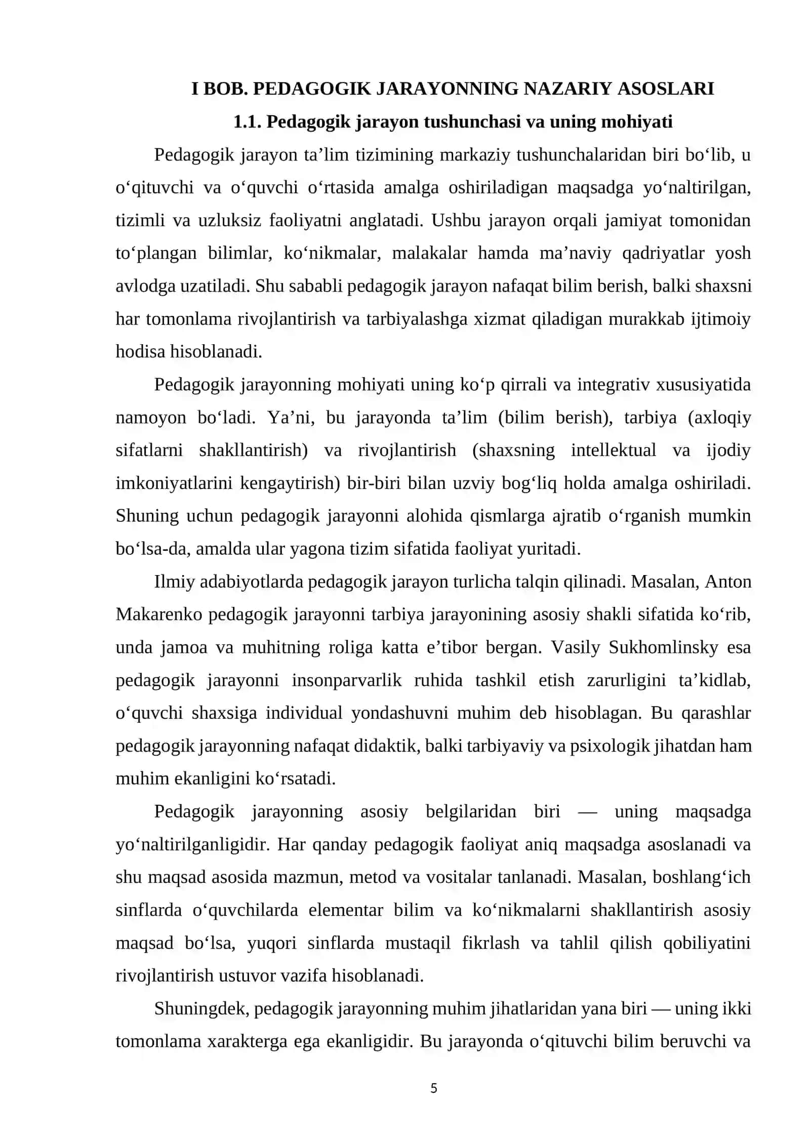 PEDAGOGIK JARAYON VA UNING TARKIBIY QISMLARI 4
