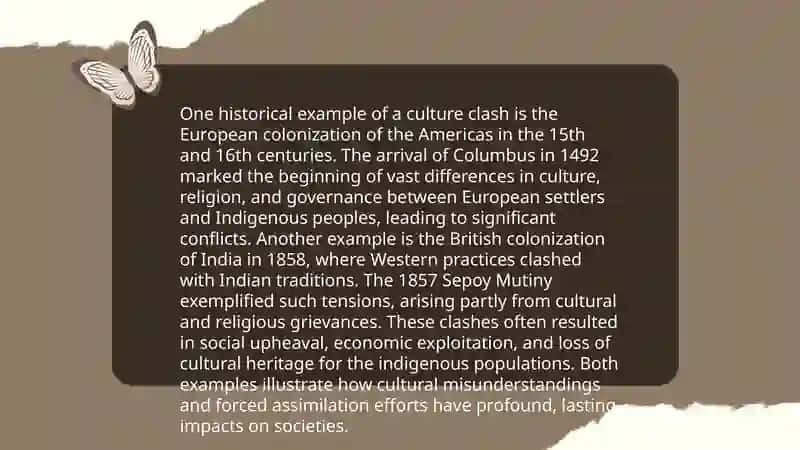 Dealing with culture clash 4