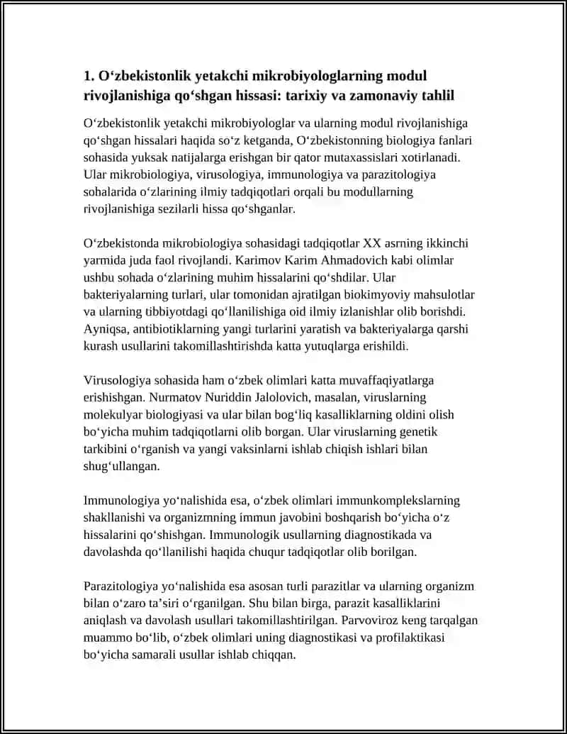O'zbekiston Respublikasi Oliy Ta'lim Fan va Innovatsiya Vazirligi 4