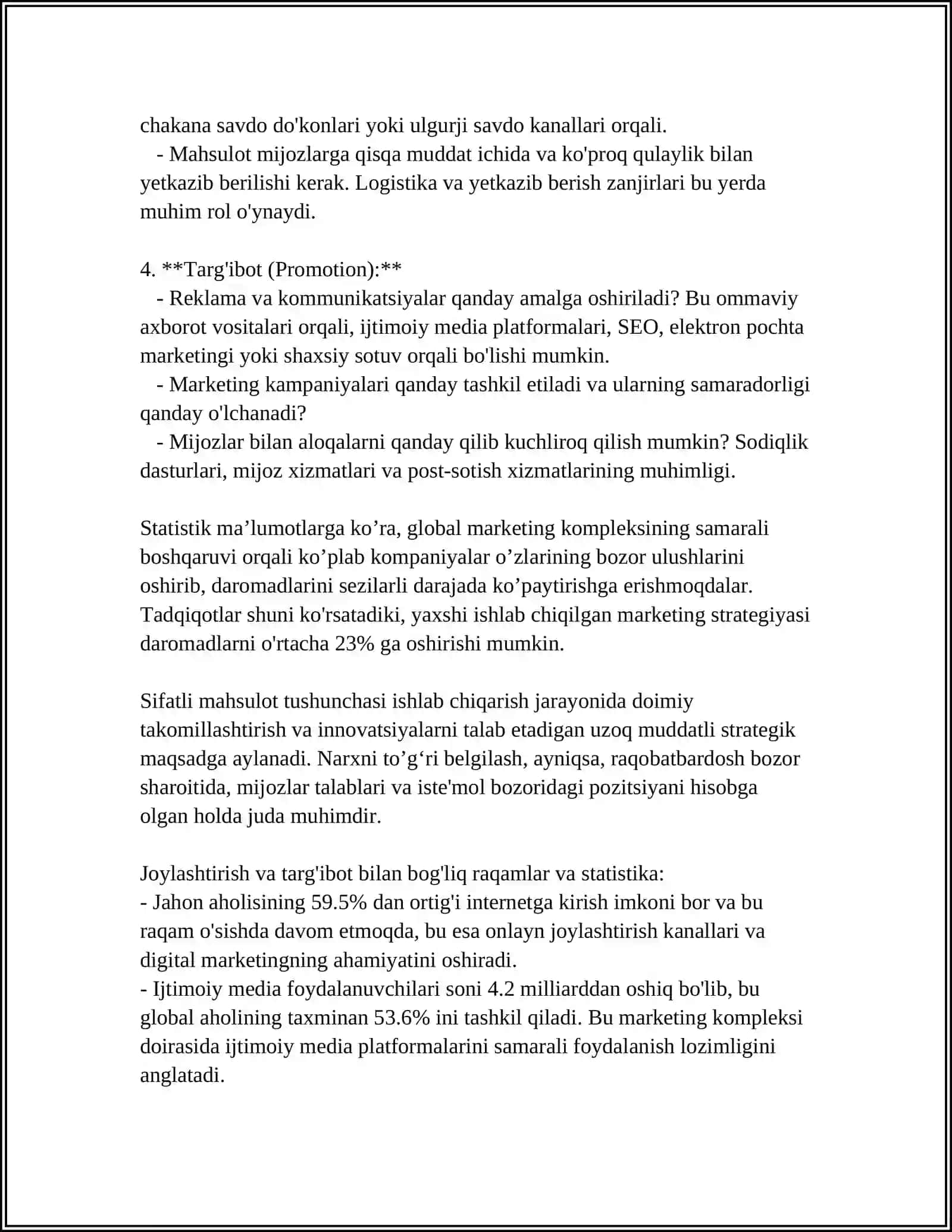 Marketing Kompleksining Asosiy Tamoyillari 4