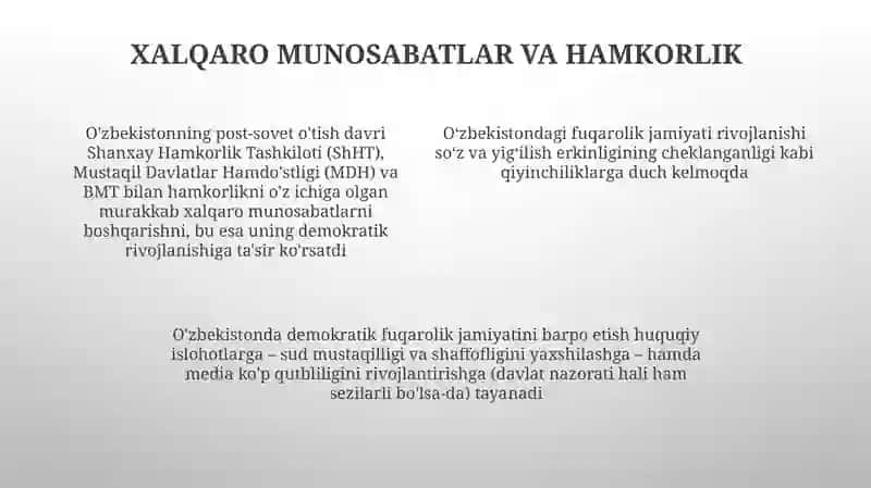 Fuqarolik Jamiyatining Tashkilati va Demokratik Istirok 4