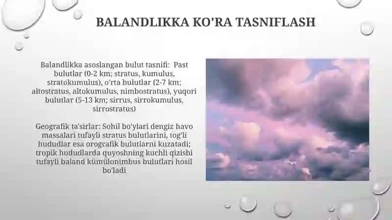 Bulutlar hosil bolishining fizik-meteorologik shatoitlari 4