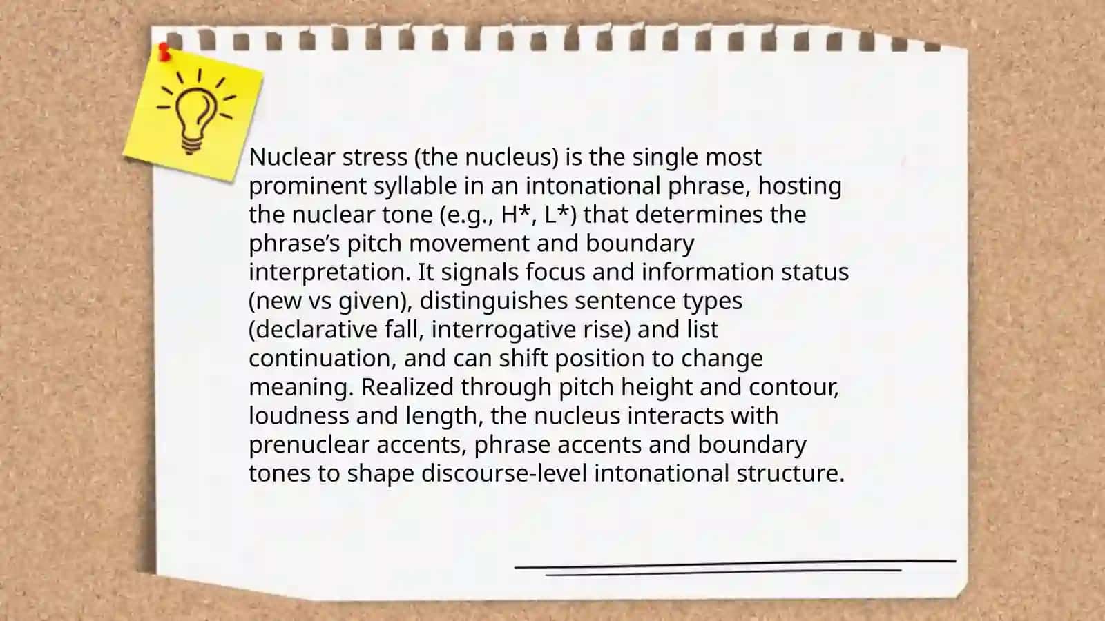 Intonation of structure of English 4