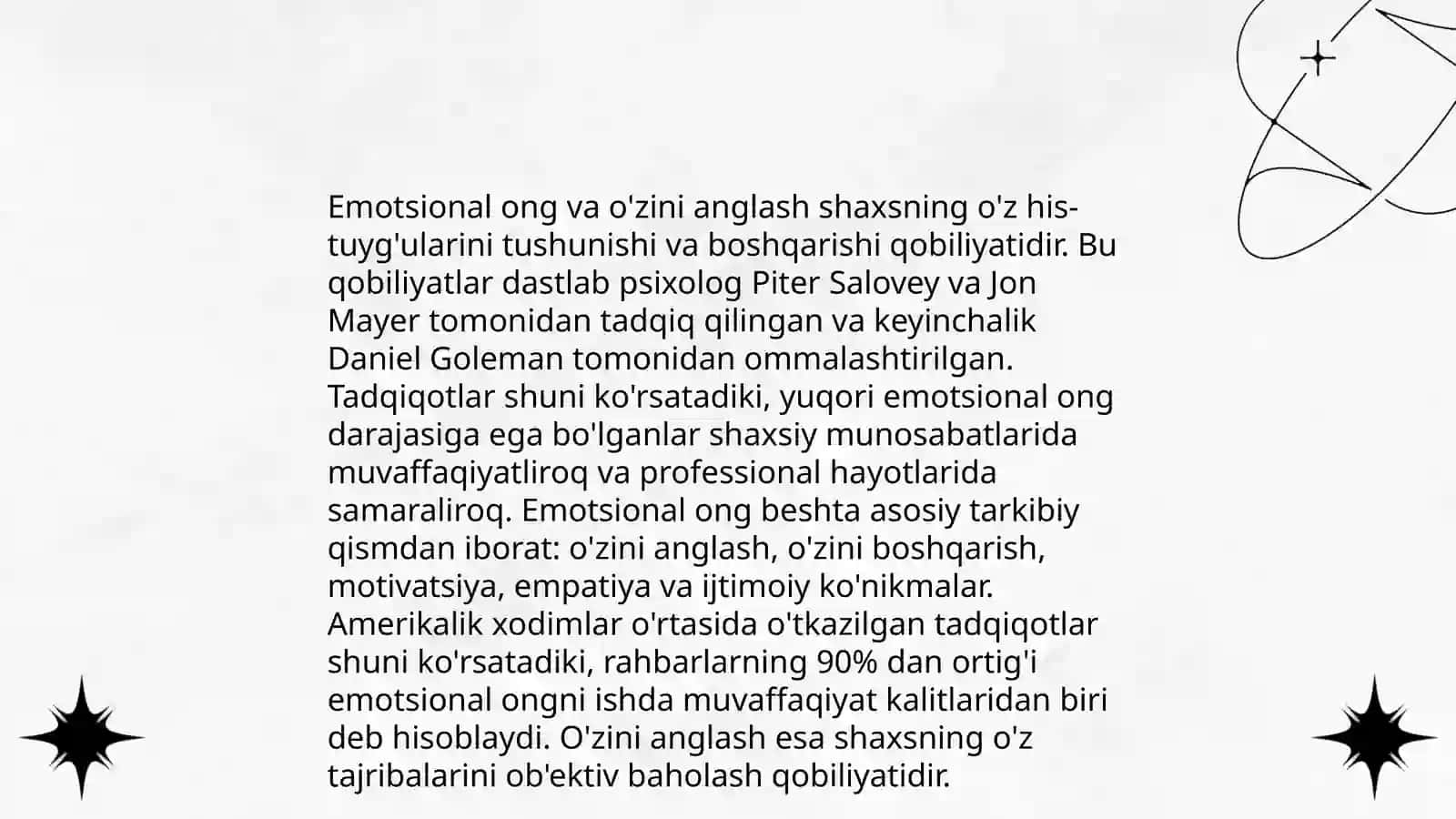 Ijtimoiy- hissiy rivojlanish sohasi kompitensiyalari, nutq muloqot oqish va yozish malakalari sohasi kompitensiyalari 4
