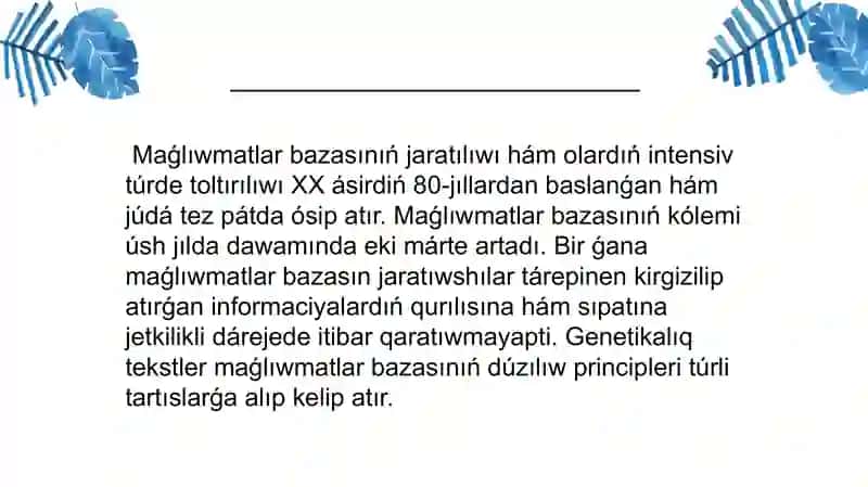 Nukleotidli izbe-izlikler 4